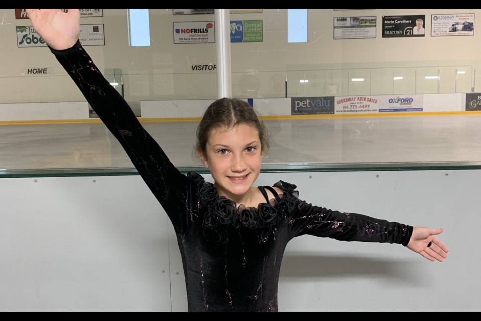 Chloe Zyp is the Orillia Figure Skating Club's skater of the month. 