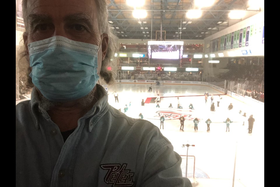 John Epstein celebrated the return of hockey and the easing of restrictions by travelling to Peterborough to watch his beloved Petes in a spirited OHL contest.