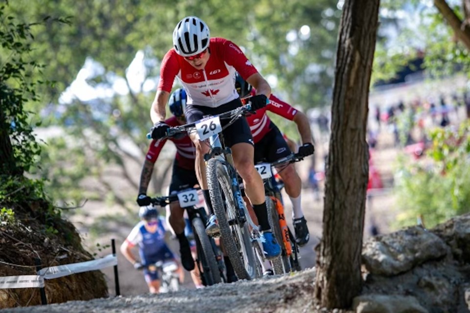 Oro-Medonte's Gunnar Holmgren finished fifth on a new track designed and created for the Paris Olympics. His goal is to return to the course to represent Canada at the 2024 Games in Paris.