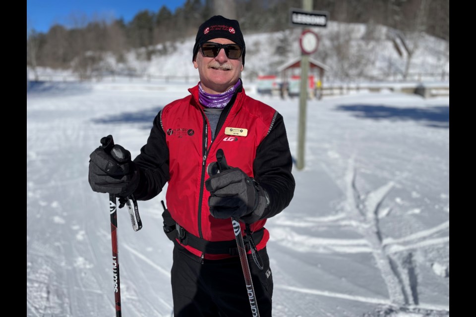 Former Park Street Collegiate Institute teacher John Winchester enjoys spend a lot of time during the winter months coaching cross-country skiing at Hardwood Ski and Bike.   