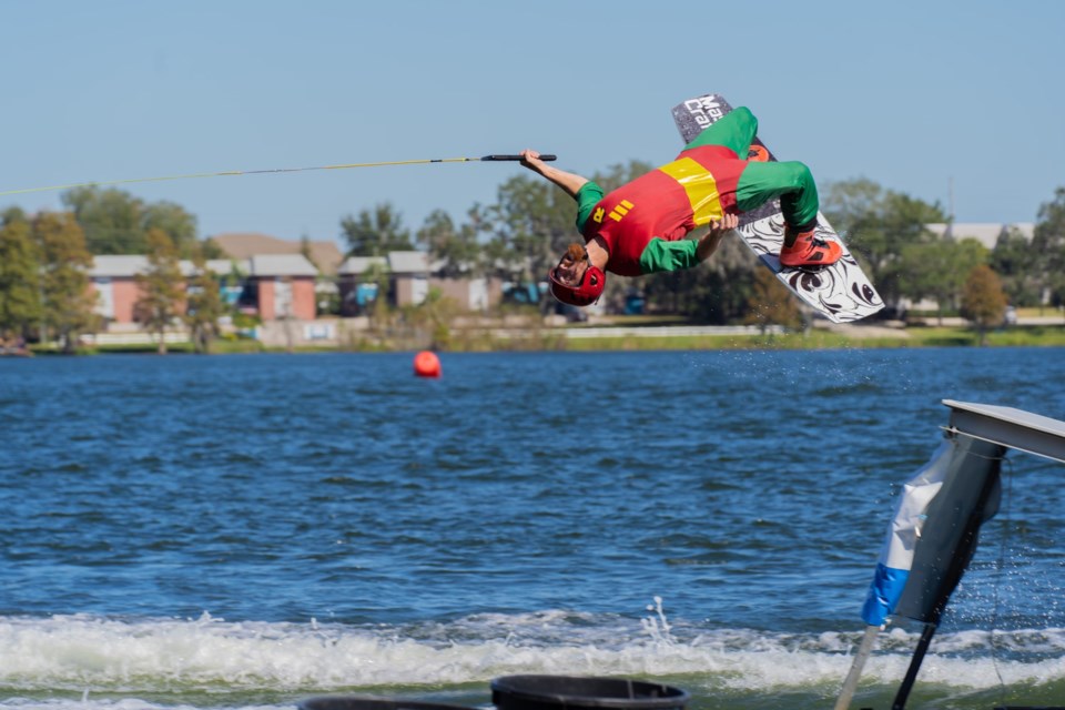 Orillia water skier Jordan Long represented Canada at the World Water Ski Show Tournament in Florida last week. He was named the male MVP at the event.