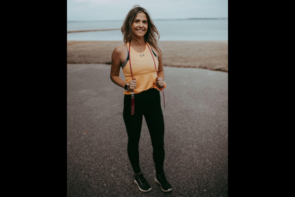 Kelsi Graves has found her niche in becoming a jump-rope fitness instructor.