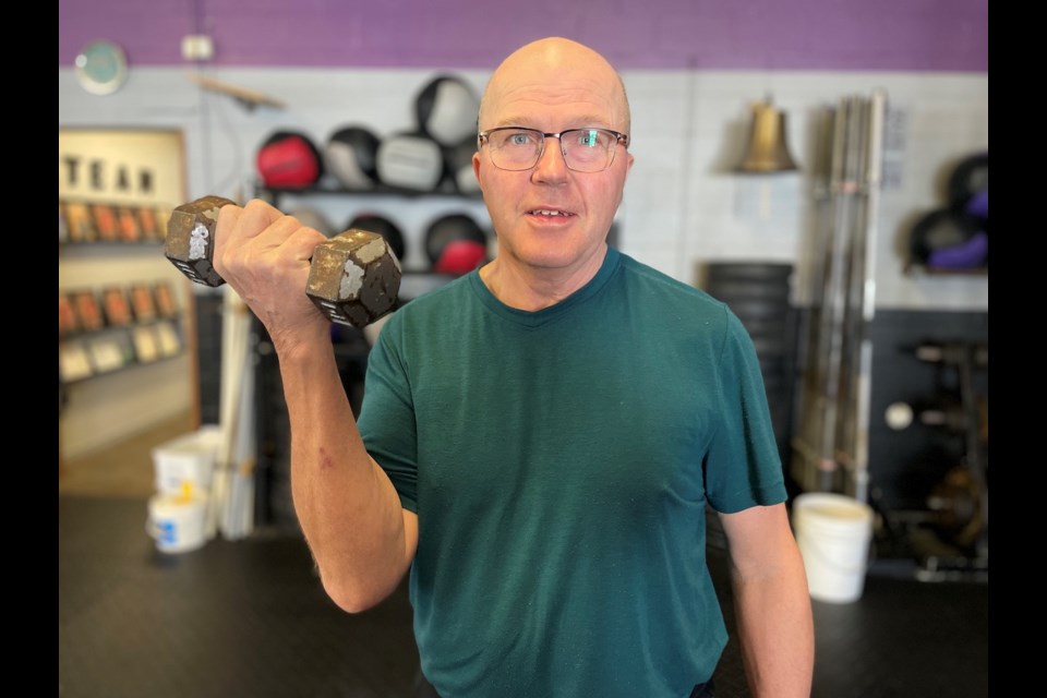 Paul Barker has found results at Crossfit Orillia just three weeks into signing up for the Legends Lunch program. 