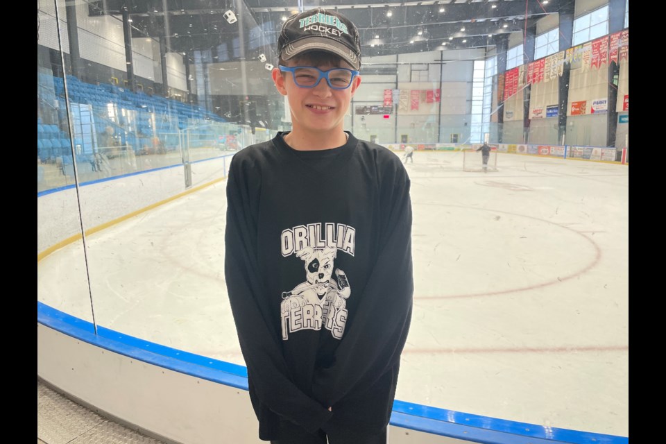 The community has rallied around Max Weaver this winter, allowing him to live out his dream of playing ice hockey.