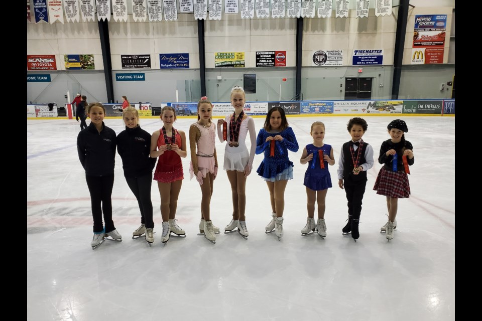 Orillia skaters shone at the recent Nickel Blades on Ice in Sudbury.