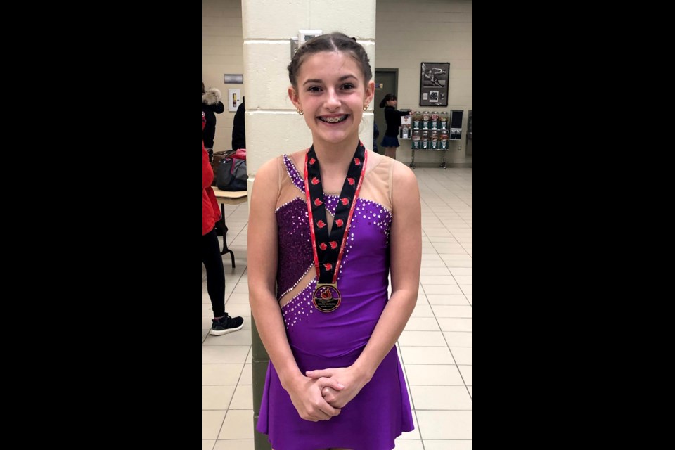Hailey Irwin. Photo provided by the Orillia Figure Skating Club. 