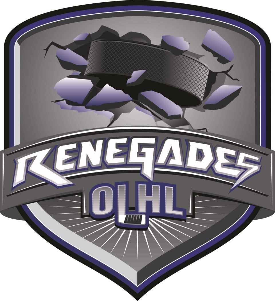Orillia Ladies Hockey League Renegades logo