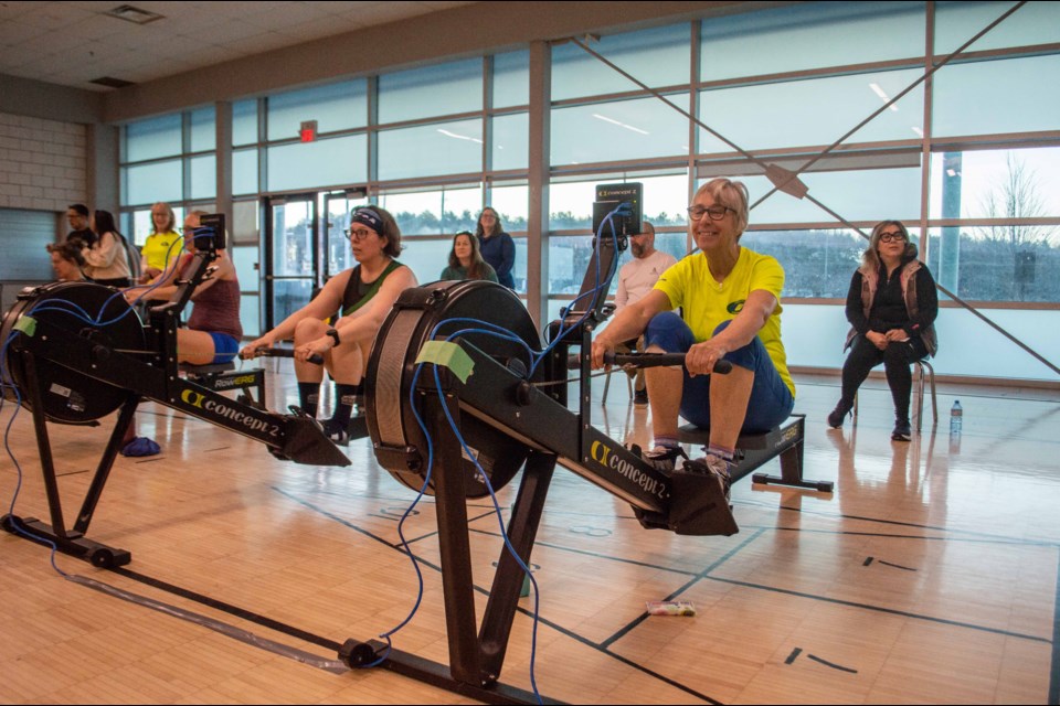 Fantastic Polar Pull draws local rowers indoors VIDEO Orillia News