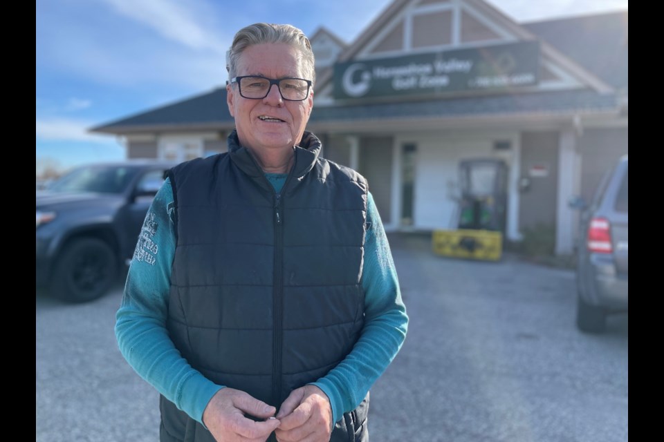 Rick Sinotte is the new owner of the Horseshoe Highlands Driving Range which sat stagnant for a decade. 