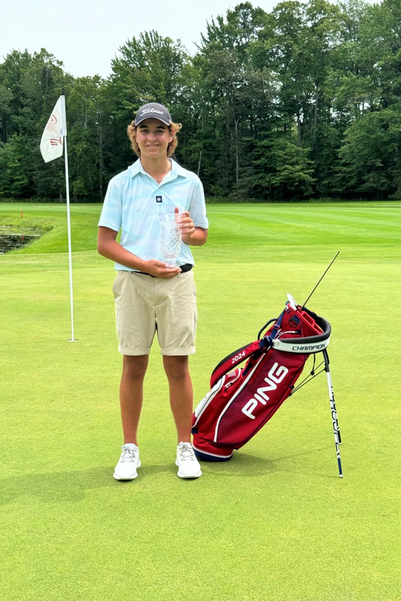 'I made a lot of putts. Usually that's the strength of my game but it was especially good that week,' says 16 year old