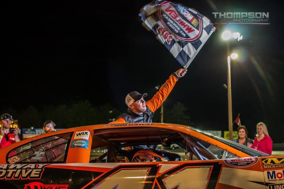 Holdaway Motorsports race car driver Taylor Holdaway plans to give back to local businesses at the track this year.