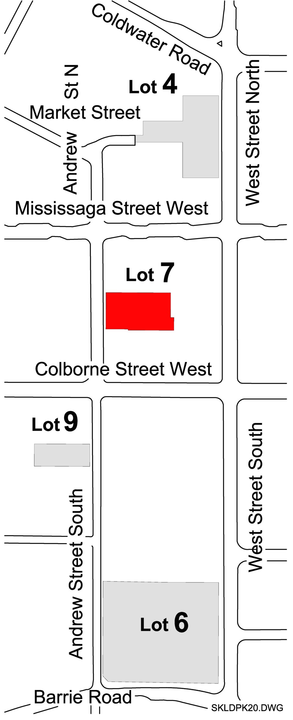 Lot 7 map