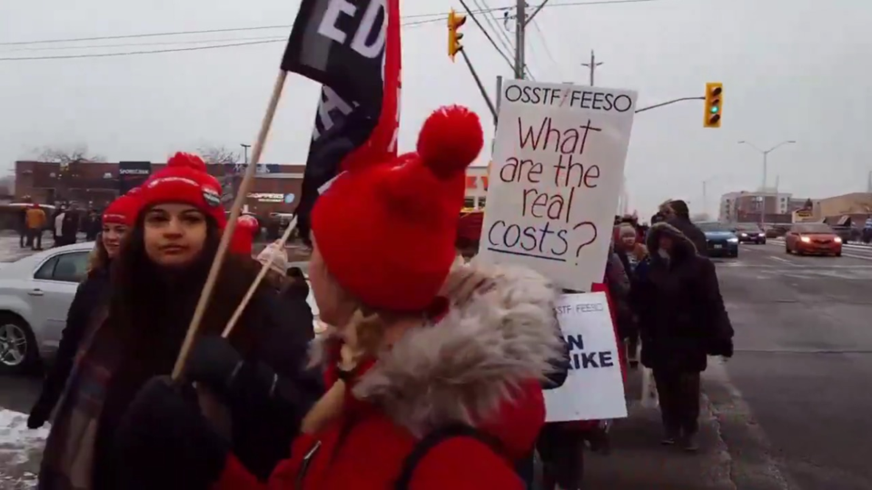 Ottawa's public English, French schools closed by oneday strike