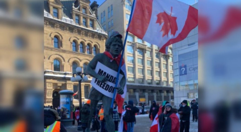 terry fox statue convoy