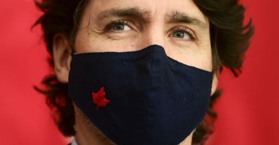 trudeau canada mask