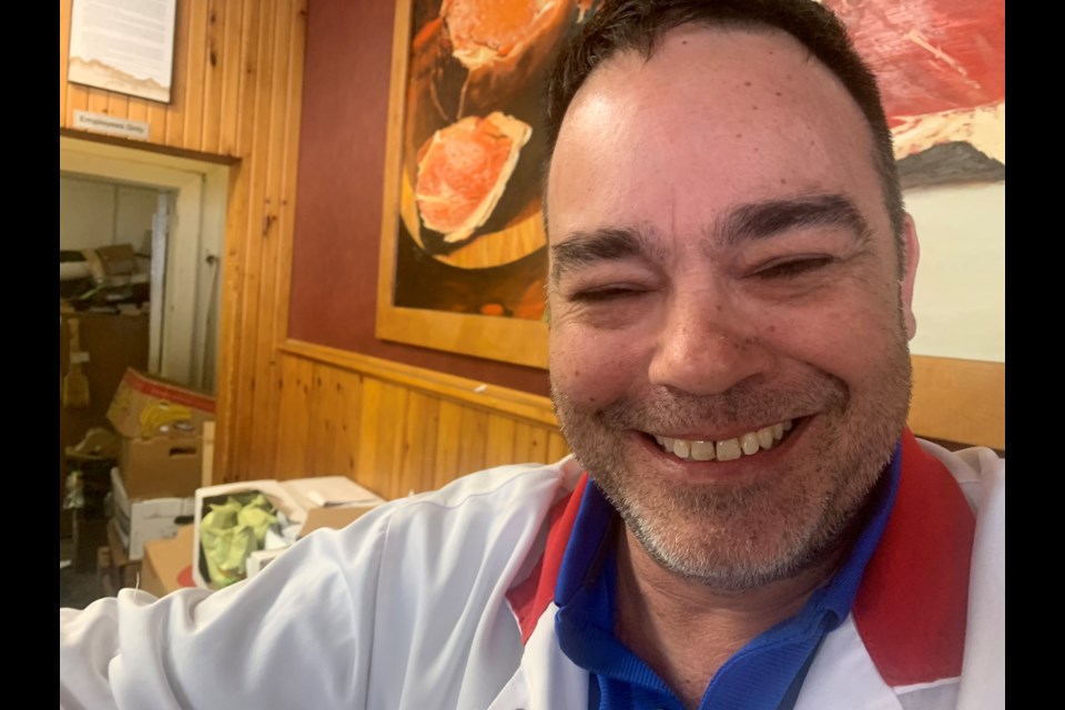 Glebe Meat Market owner Stephane Sauve.