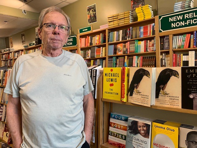 Perfect Books owner Jim Sherman.