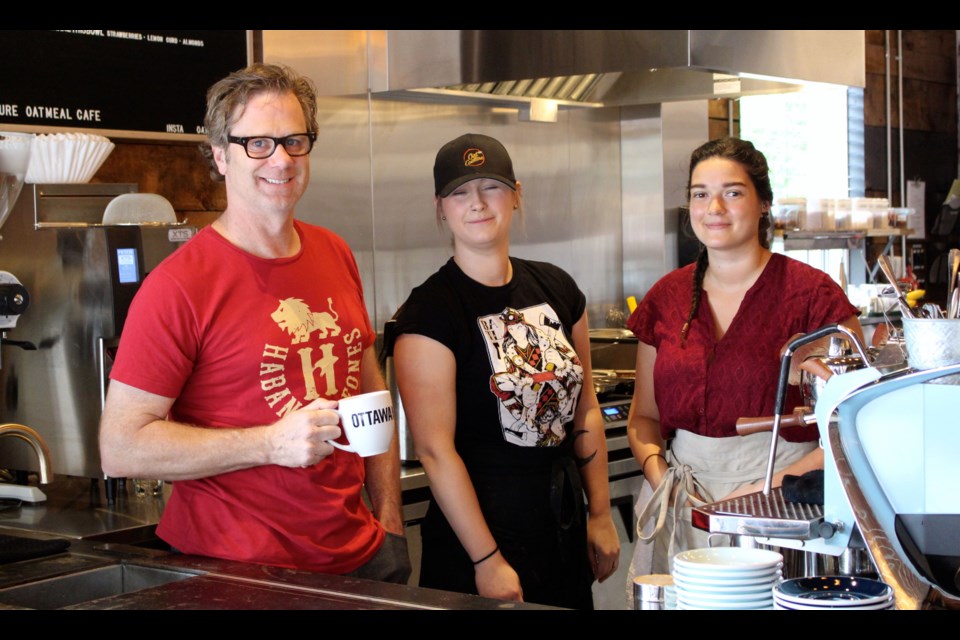 Brian Montgomery (left) started Oat Couture in Old Ottawa South with chef Ben Baird. Drew May/ OttawaMatters.com