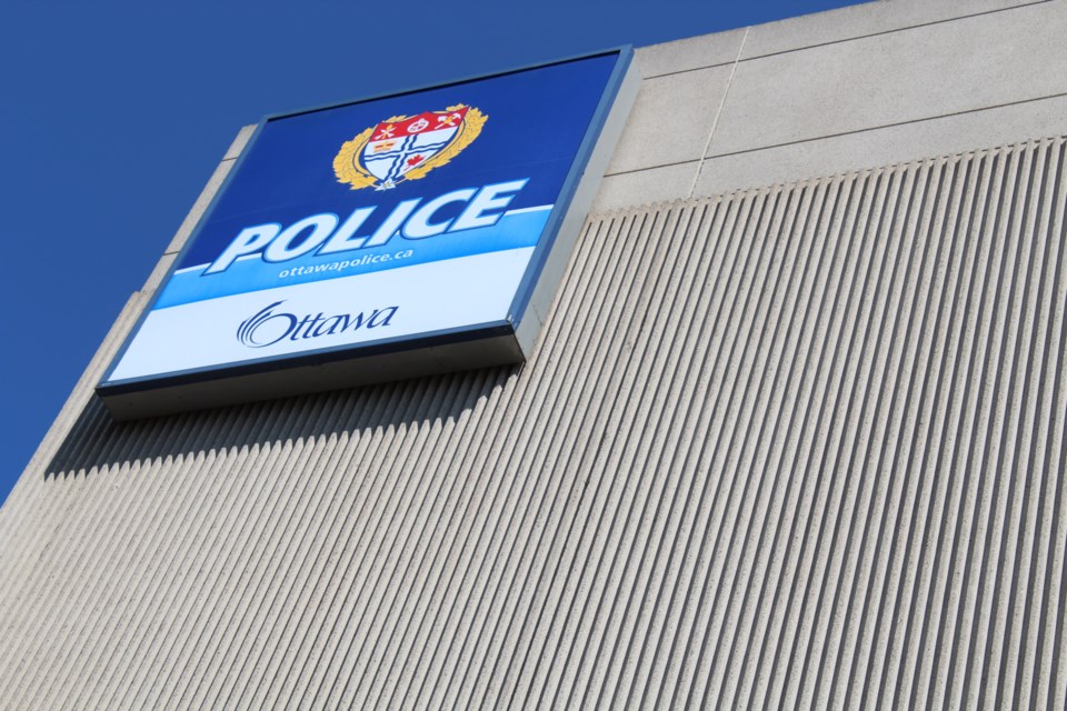 Ottawa Police Service headquarters on Elgin Street. File photo