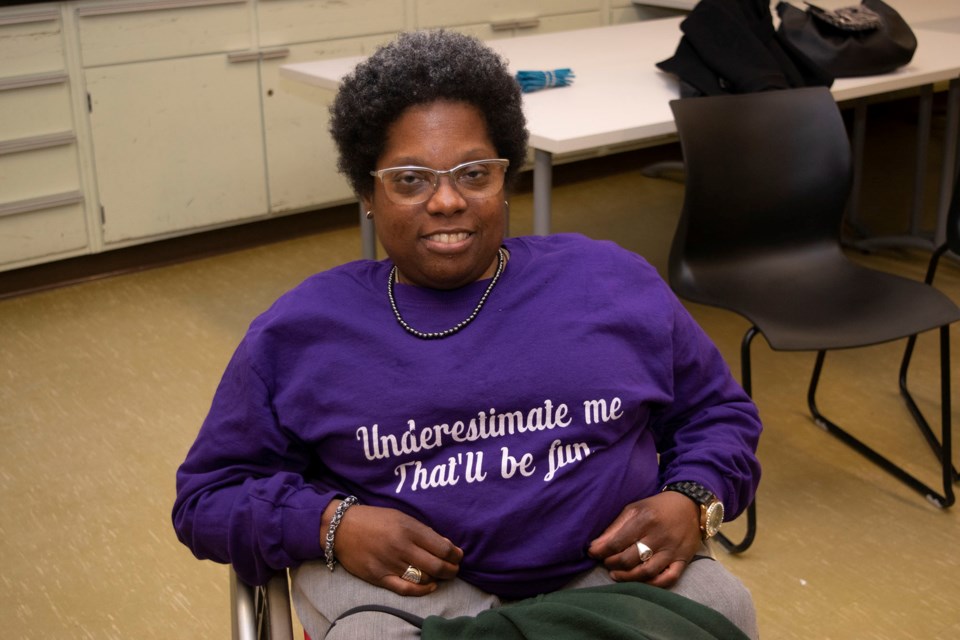 Sally Thomas, who has lived in poverty, says: “My whole life is full of stories of me fighting for stuff and winning.