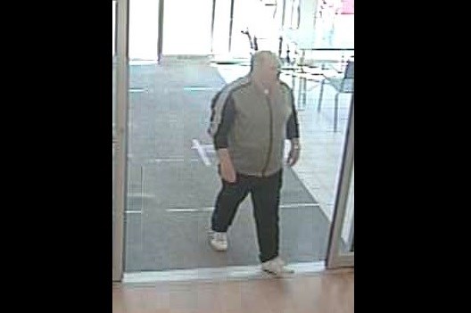 A suspect in a commercial robbery in Orleans, June 16, 2018. Photo/ Ottawa Police Service