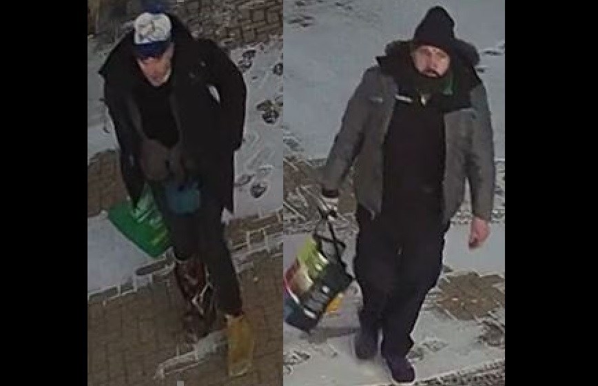 Two Westboro break and enter suspects, January 7, 2022. Photos/ Ottawa Police Service
