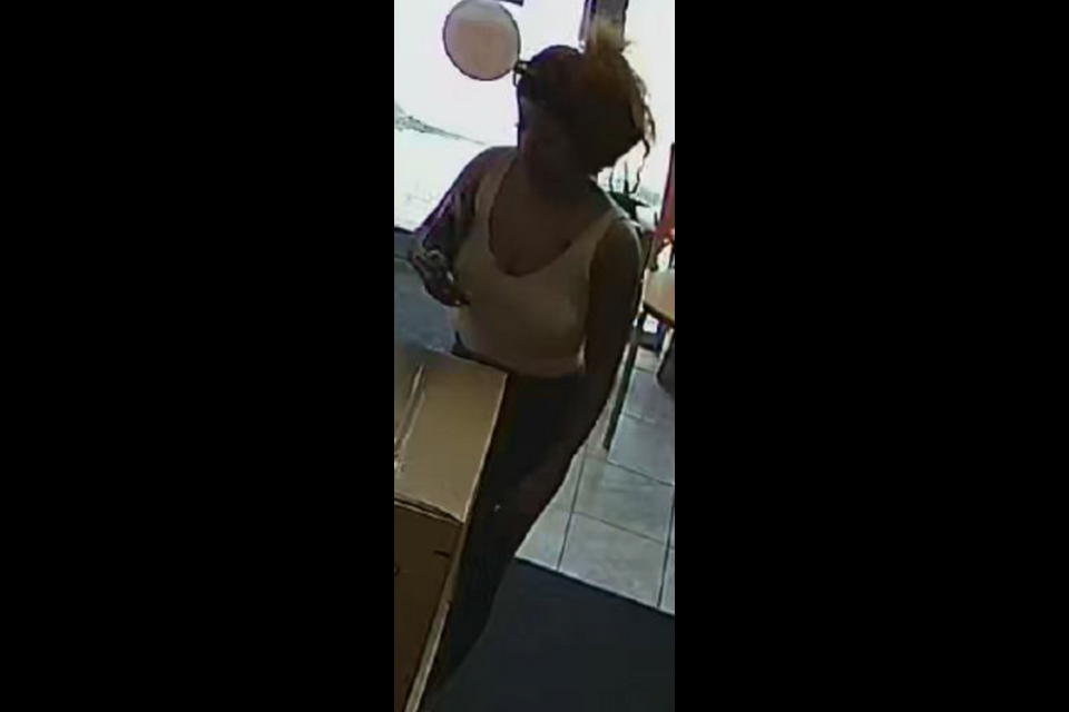 OPP officers in Russell are asking for help in identifying the person pictured who was involved in a theft incident at an Embrun business in late August. 