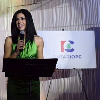 Ontario PC Party Candidate for Goldie Ghamari. Photo/ Goldie Ghamari on Twitter