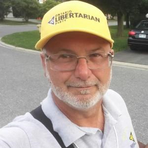 Ontario Libertarian Candidate for Nepean Mark Snow. Photo/ libertarian.on.ca