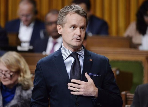 2018-11-05 Veterans Affairs Minister Seamus O'Regan