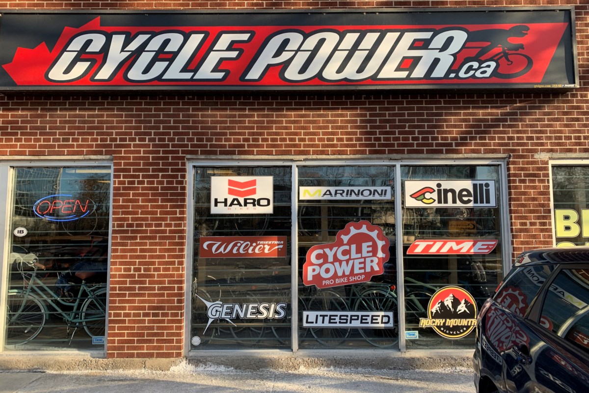 'Disproportionately busy:' Ottawa bike shops like Cycle Power selling ... - 032321cyclepowerexteriorDa