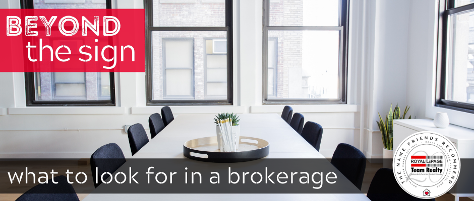 3 What to Look for in a Brokerage