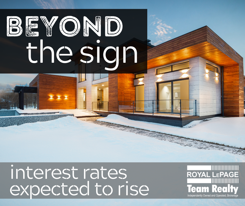 interest rates expected to rise - Royal LePage 