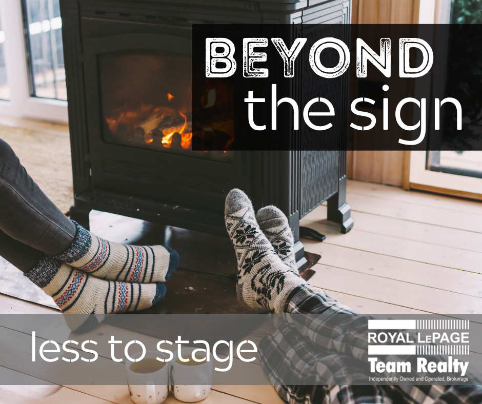 less to stage - Royal LePage 