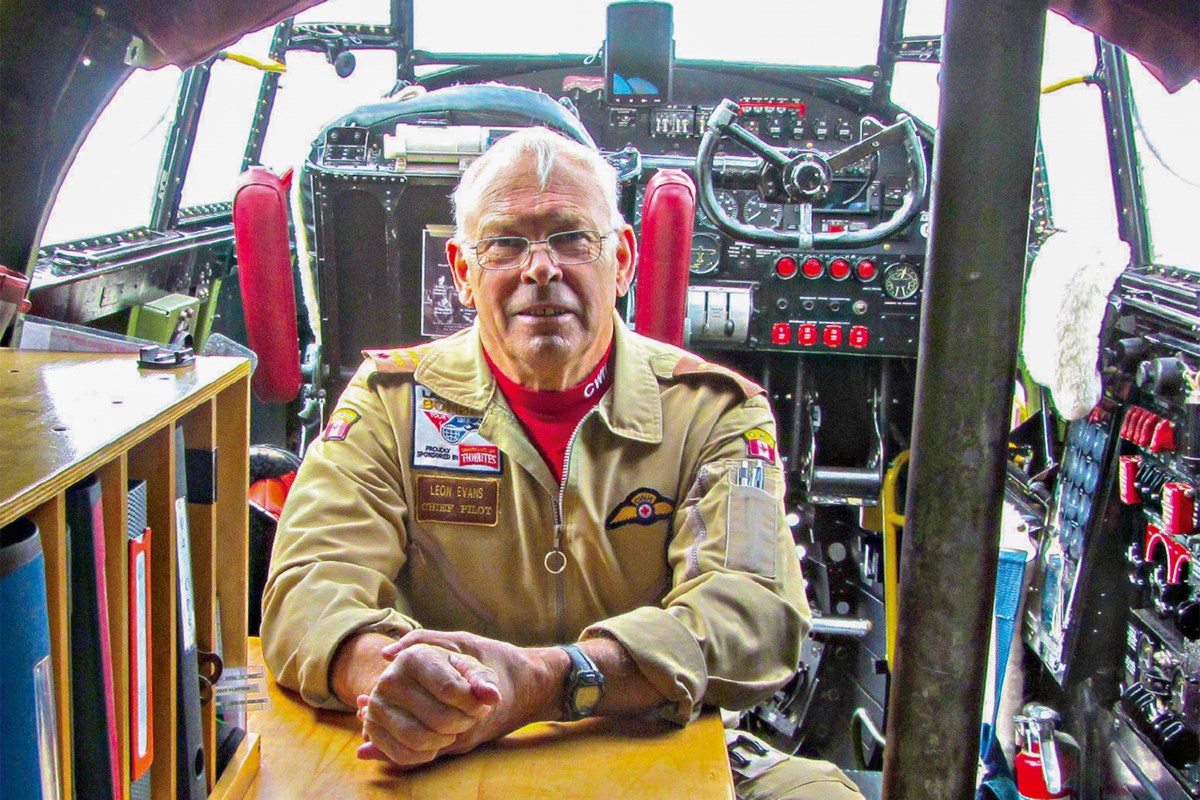Ever wonder why that WWII bomber is suddenly roaring above your house?