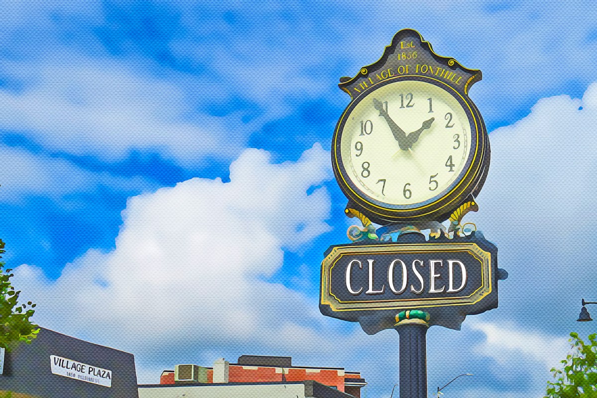 Government offices, libraries, most businesses will be shut