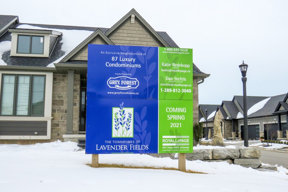 Between Lavender Fields and Saffron Meadows, traffic from well over 100 homes enters onto Port Robinson Road.