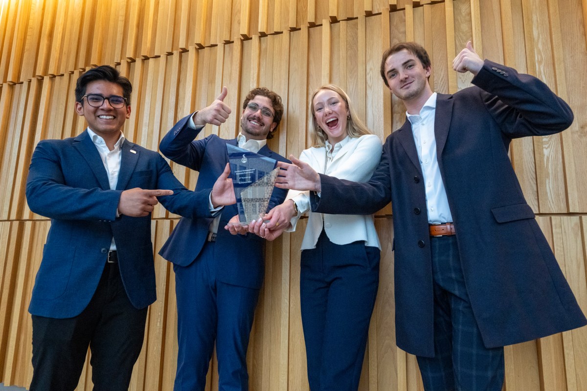 Niagara College business students shine at international competition