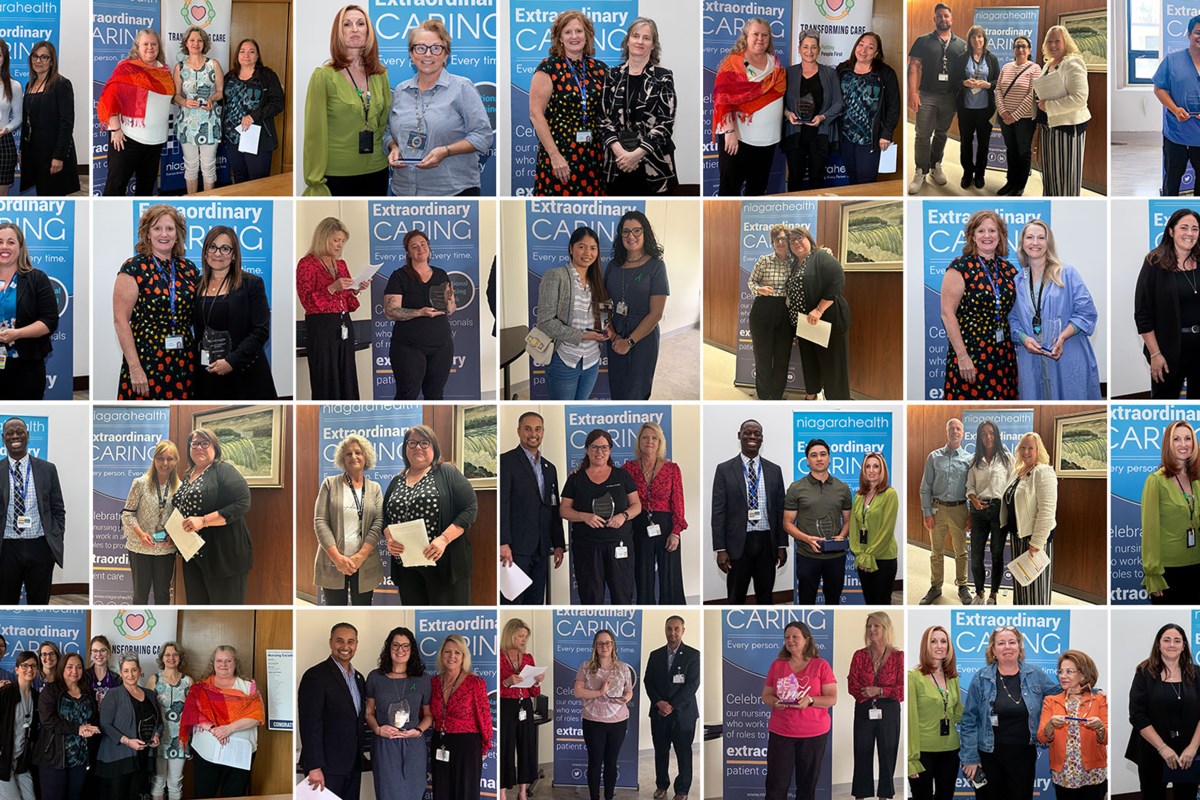 Niagara Health recognizes nursing excellence award recipients