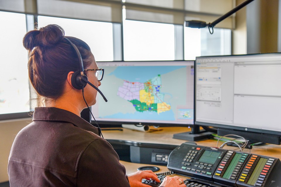 A dispatcher for the Niagara Regional Police Service. 