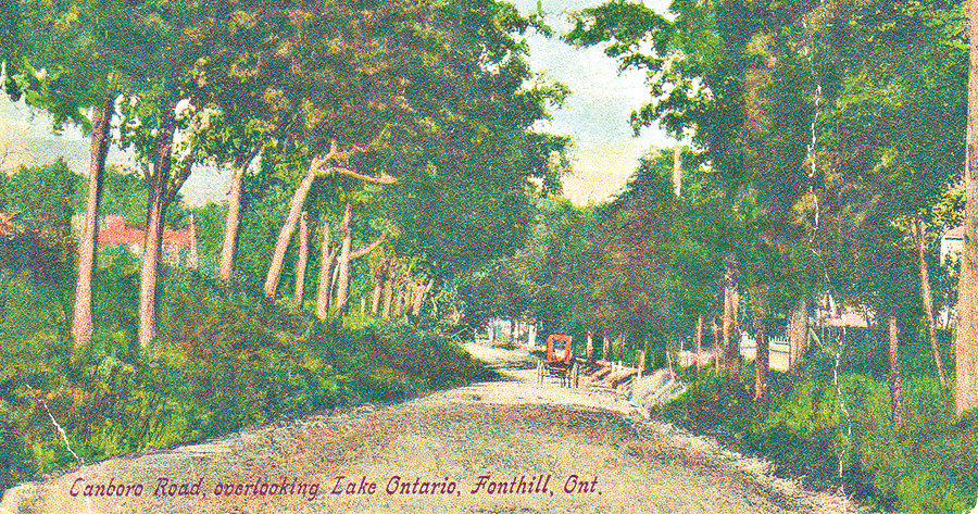 Fonthill Postcard Canboro Rd