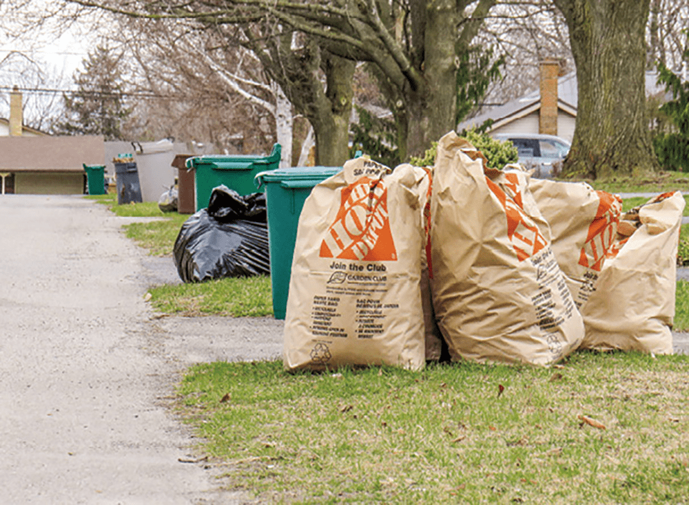 Yard waste: More bags are back 