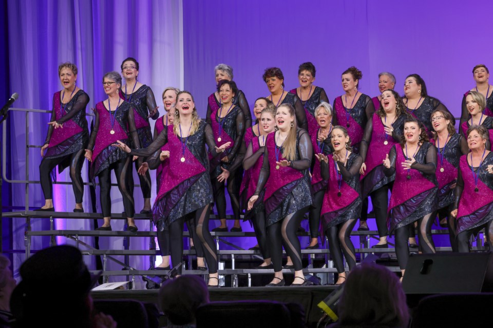 The Lions Gate Chorus won the 75th annual Sweet Adelines International in Louisville, Kentucky. 
