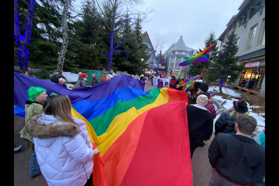 The 2024 Whistler Pride and Ski Festival held its annual parade down Whistler Mountain and through Whistler Village on Jan. 26.