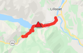 Lillooet rock slide screenshot