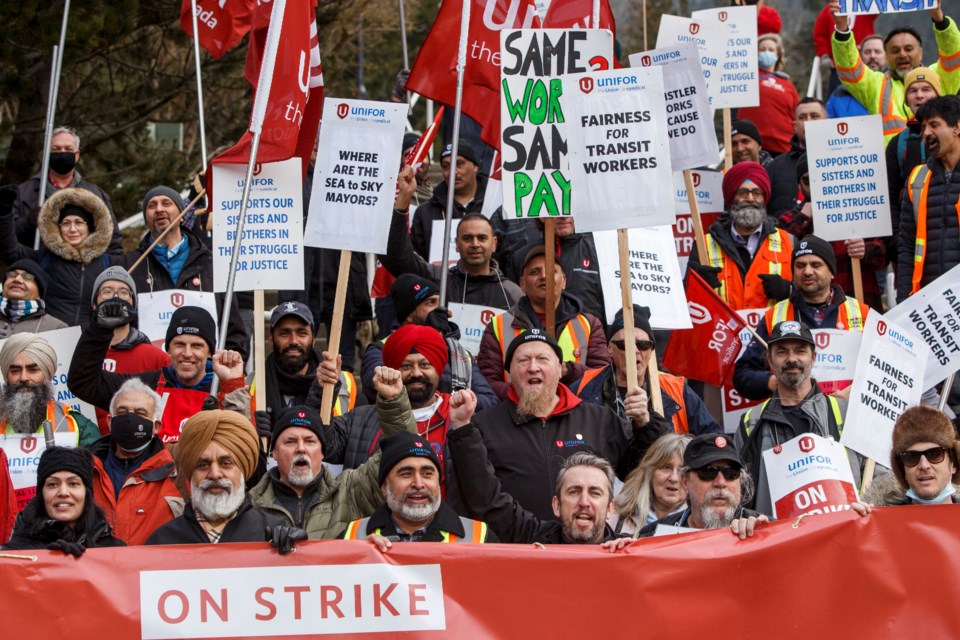 Unifor Bus Strike 0019