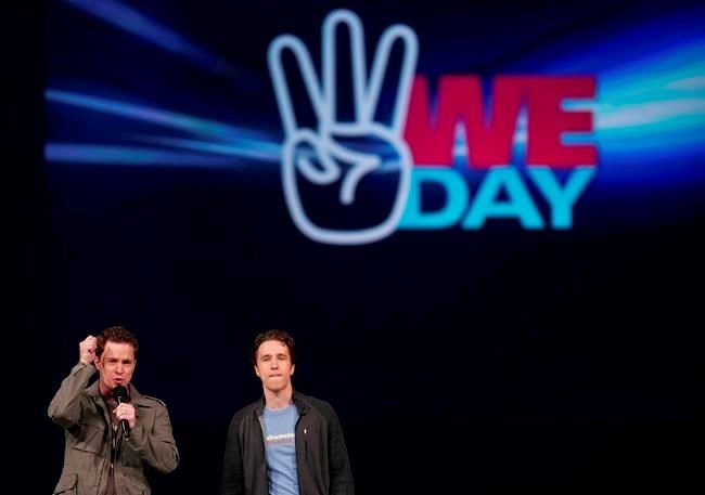 WE day Marc Craig Kielburger