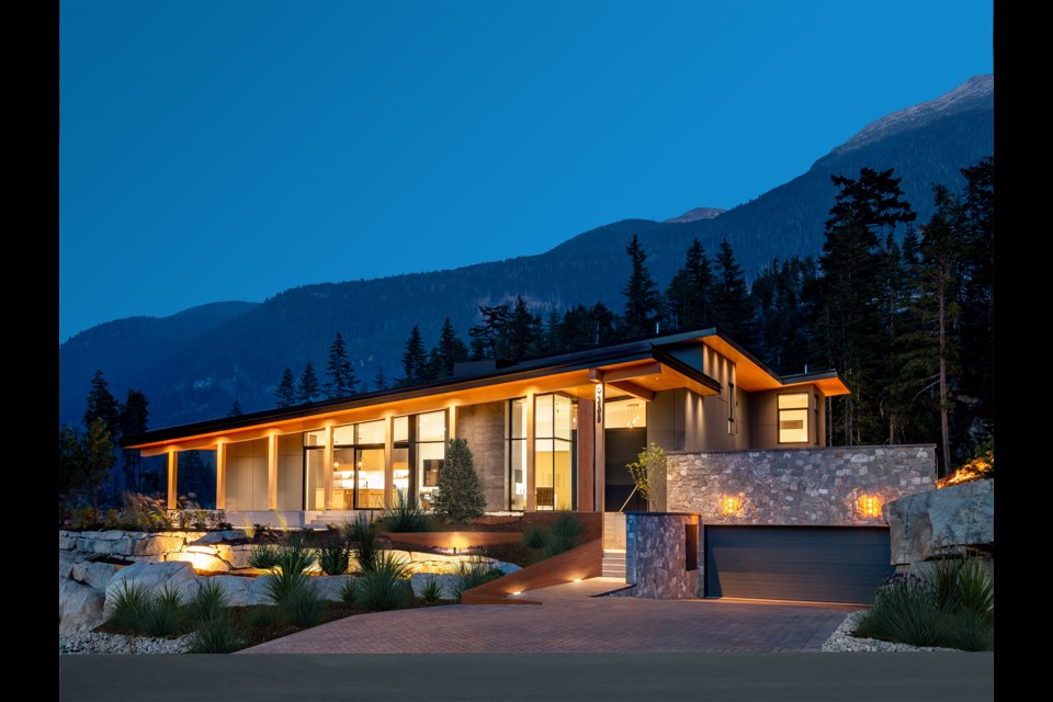 Nathaniel Furst and Nathan White of CVC Custom Builders worked with Stark Architecture and Mountain Reign Design to create this five-bed, six-bath masterpiece in the WedgeWoods development, a 10 minute drive north of Whistler, B.C.