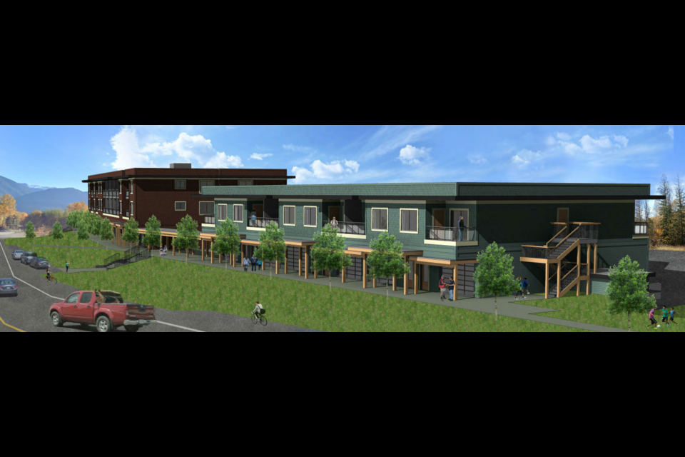 A rendering of the proposed development in Mount Currie. 