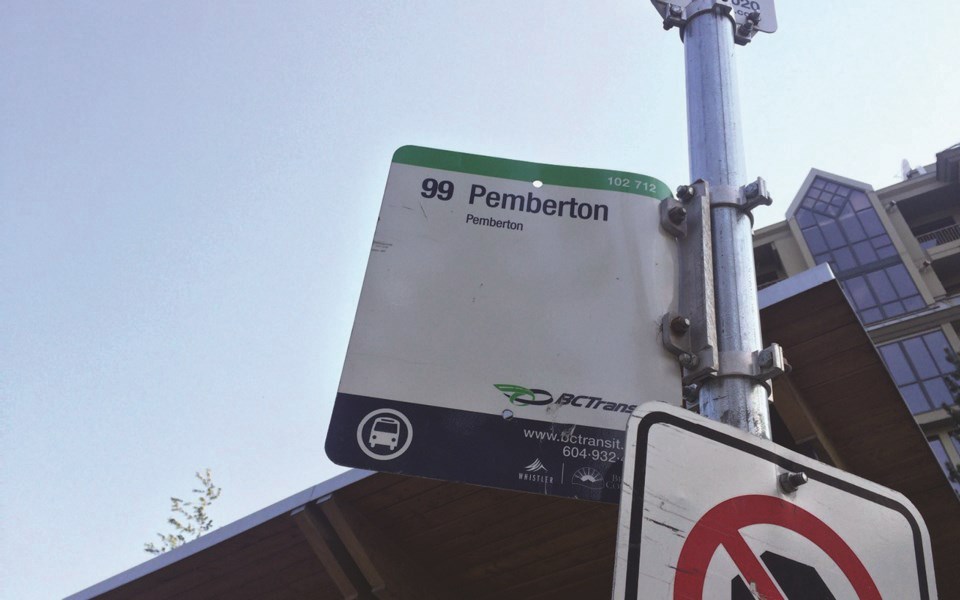 Pemberton Bus stop